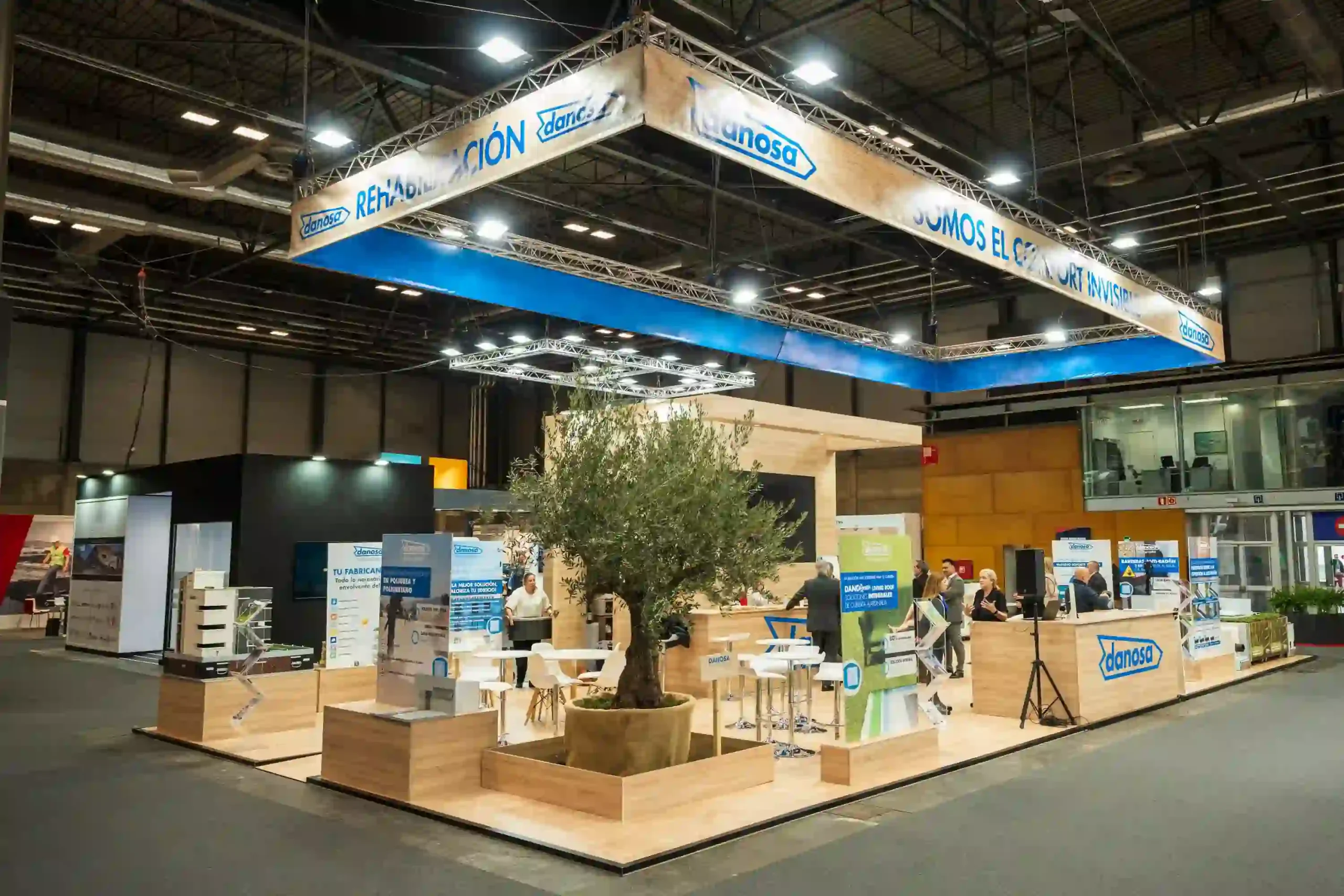 Stand de feria Danosa Construtec 2023 IFEMA