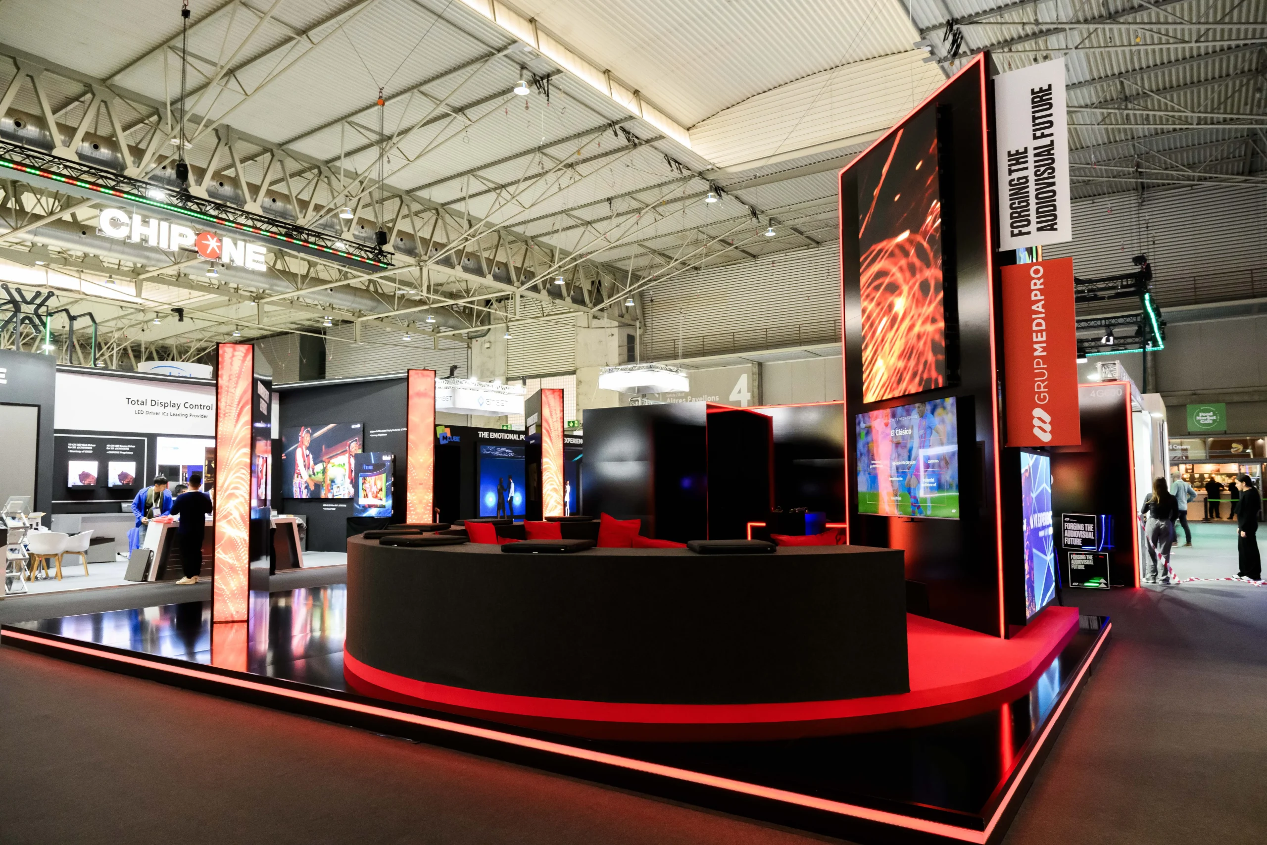 Stand Mediapro Integrated Systems Europe