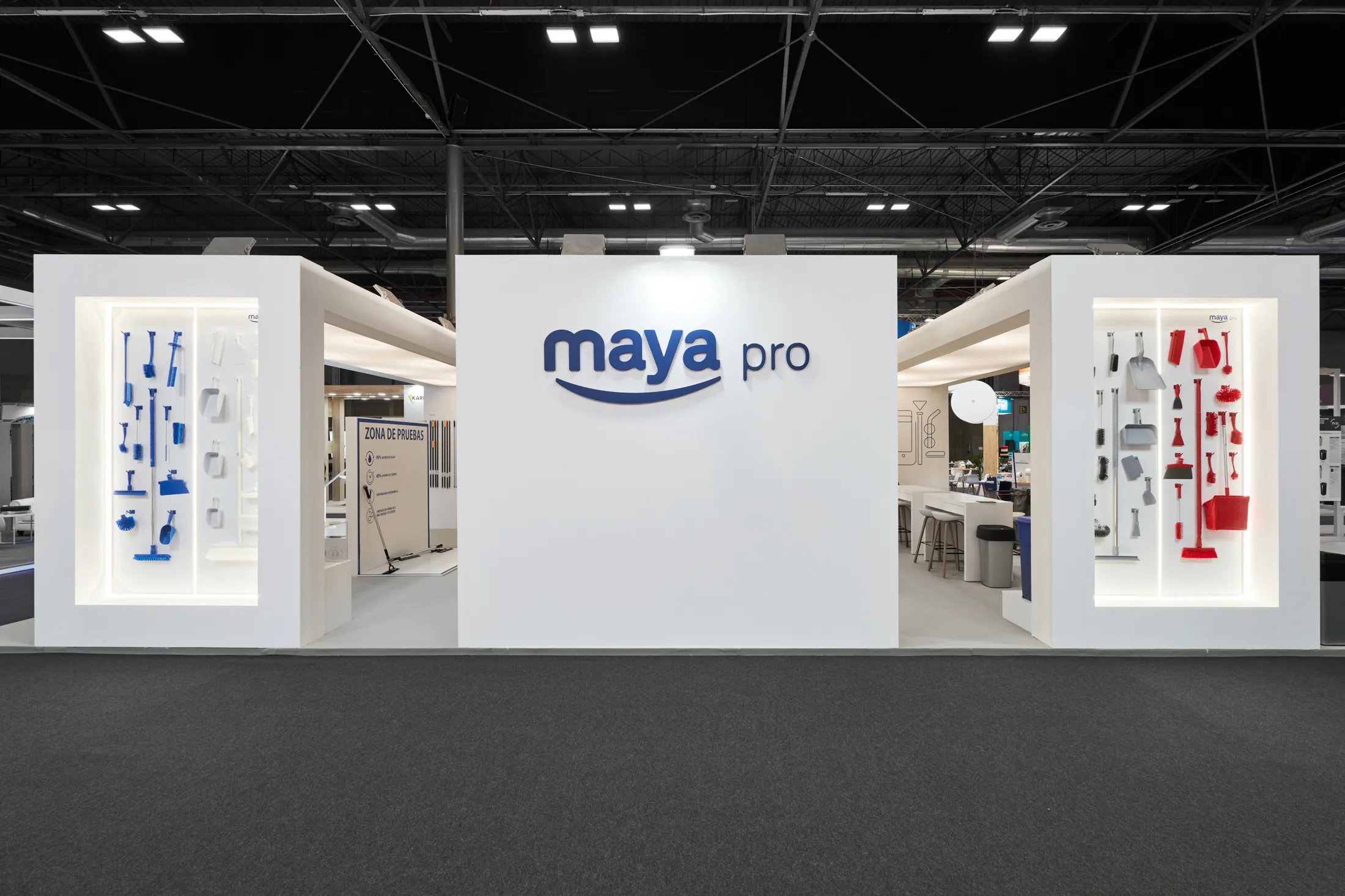 Stand Maya - Hygienalia Stand para feria Arcotectura