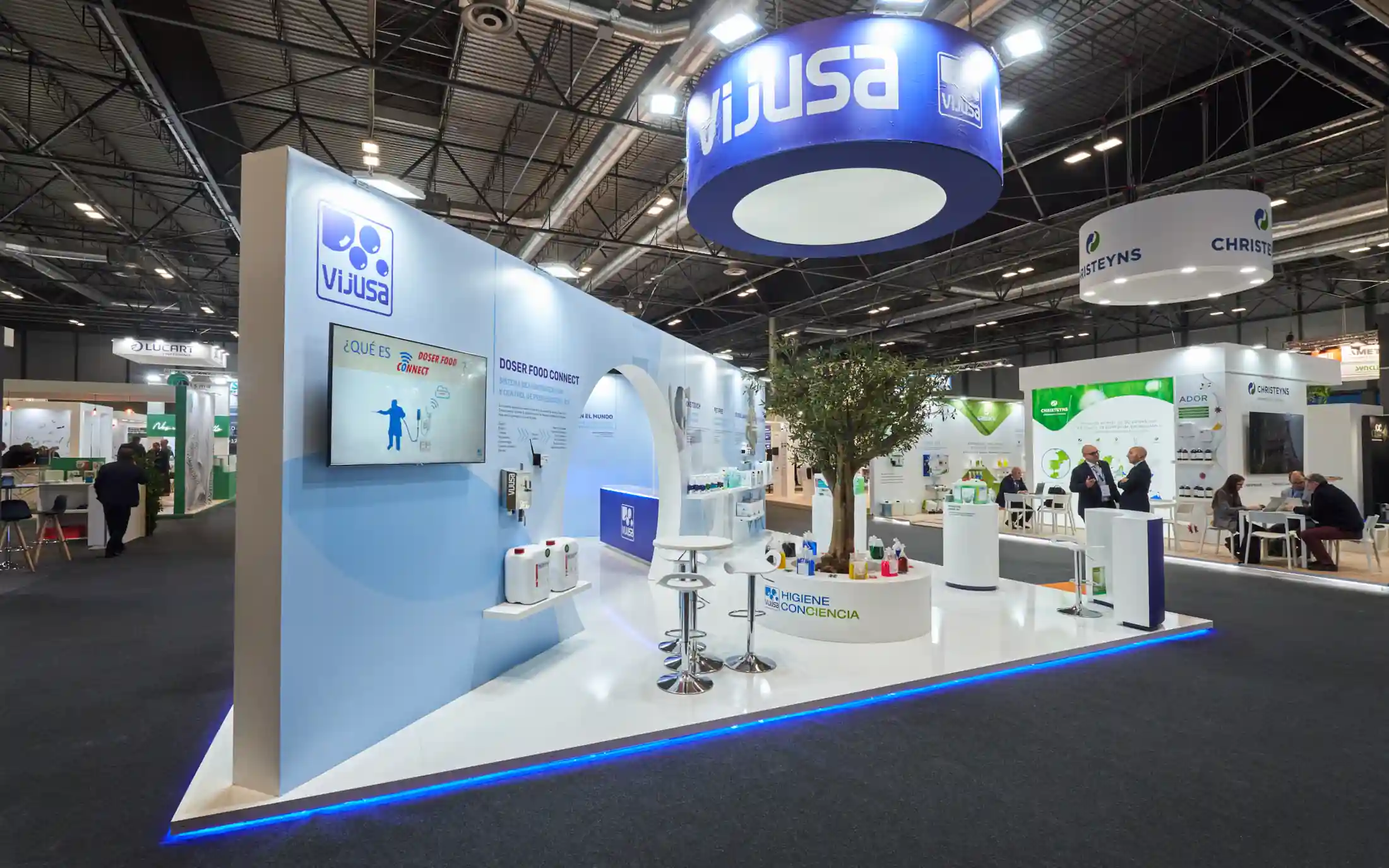 Stand feria Vijusa Hygienalia Madrid 2024