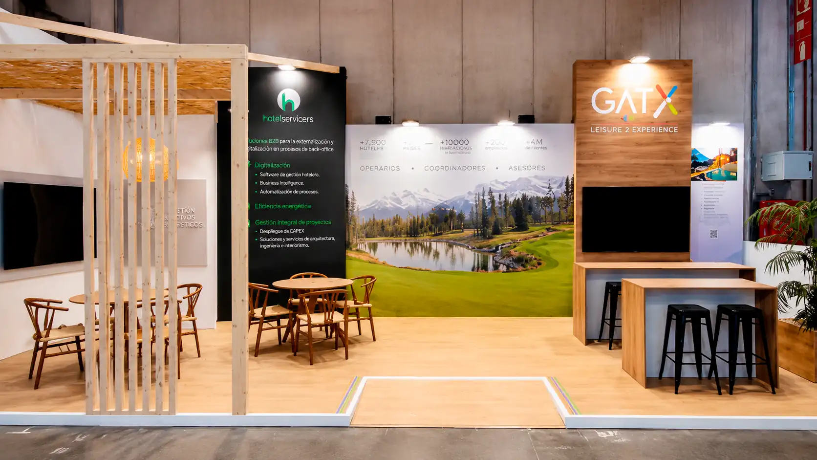 stand de feria fitur para gat hospitality 2026