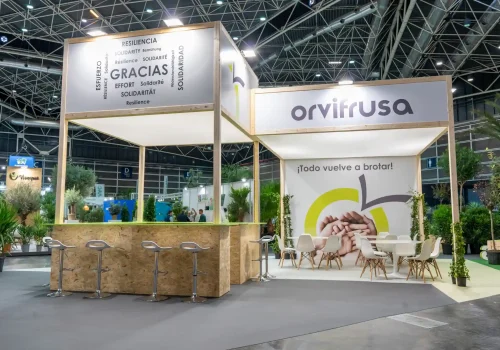 Stand de Feria en Valencia de Orvifrusa Iberflora Feria Valencia