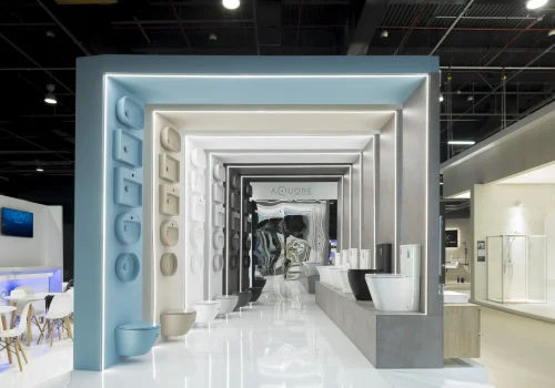 Stand de feria Valencia Aquore en Cevisama 2023