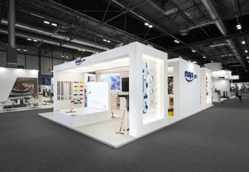 stand de feria Hygienalia Madrid Ifema para Maya