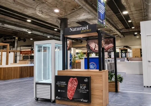stand de feria alimentaria naturuel