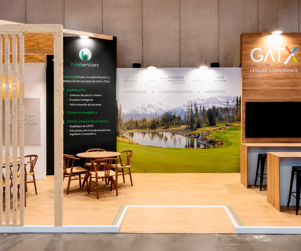 stand de feria fitur para gat hospitality 2026