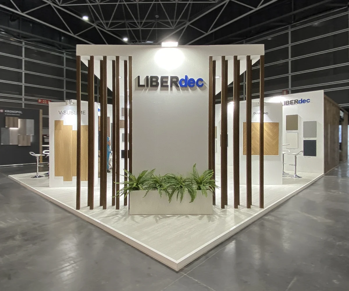 stand de feria Maderalia para Liberdec en 2024